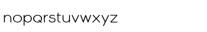 Skarpa Expanded Thin Font LOWERCASE