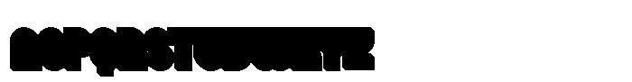 Skatehood Extrude Font LOWERCASE