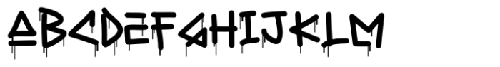 Skater Street Regular Font UPPERCASE