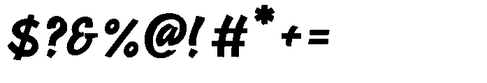 Skateride Font OTHER CHARS