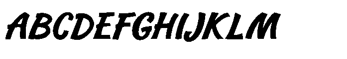 Skateride Font UPPERCASE