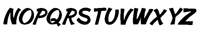 Skateride Font UPPERCASE