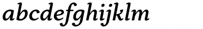 Skema Pro Livro Medium Italic Font LOWERCASE
