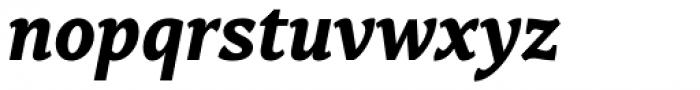Skema Pro News Bold Italic Font LOWERCASE