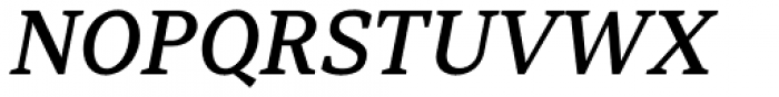 Skema Pro News Medium Italic Font UPPERCASE