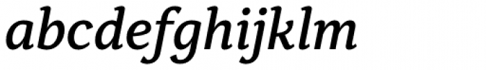 Skema Pro News Medium Italic Font LOWERCASE
