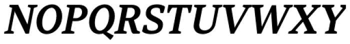 Skema Pro News Semi Bold Italic Font UPPERCASE