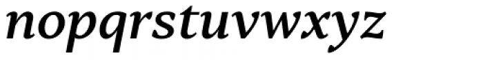 Skema Pro Omni Medium Italic Font LOWERCASE