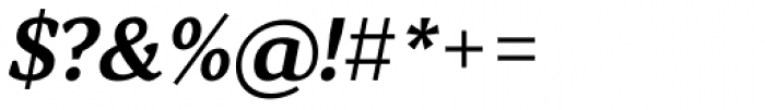 Skema Pro Omni Semi Bold Italic Font OTHER CHARS