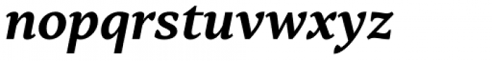 Skema Pro Omni Semi Bold Italic Font LOWERCASE