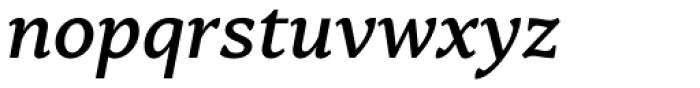Skema Pro Text Medium Italic Font LOWERCASE