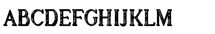 Sketch Bouquet Font UPPERCASE