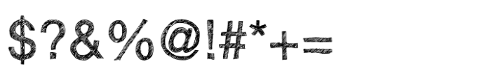 Sketchetik Regular Font OTHER CHARS