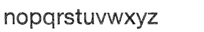 Sketchetik Regular Font LOWERCASE