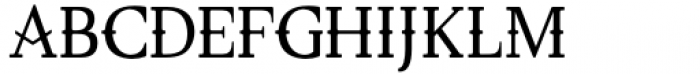 Sketchson Serif Font UPPERCASE
