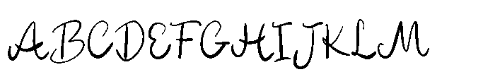 Sketchy Charm Font UPPERCASE