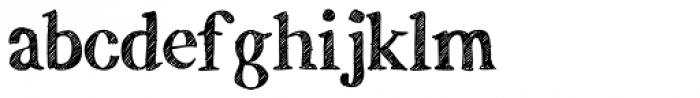 Skicack Font LOWERCASE