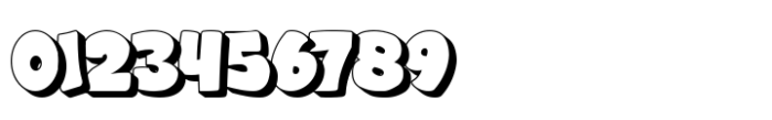 Skiddy Tons 3d Font Shadow Font OTHER CHARS