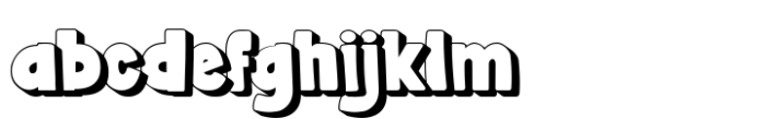 Skiddy Tons 3d Font Shadow FONT