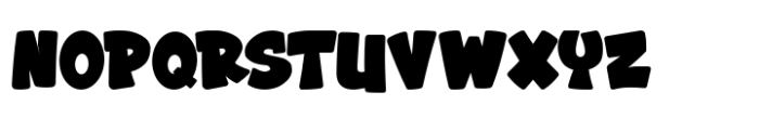 Skiddy Tons 3d Font Solid Font UPPERCASE