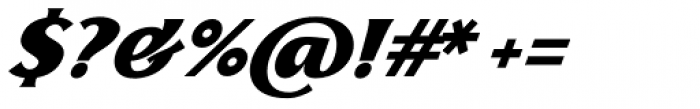 Skiff Black Italic Font OTHER CHARS