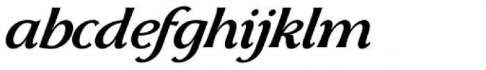 Skiff Regular Italic Font LOWERCASE