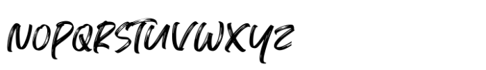 Skilaz Font LOWERCASE