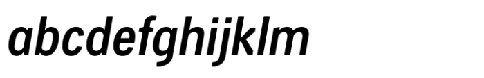 Skilt Gothic Medium Italic FONT