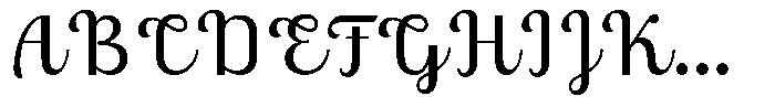Skinno Extra Light Font UPPERCASE