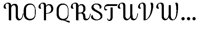 Skinno Extra Light Font UPPERCASE