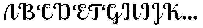 Skinno Regular Font UPPERCASE