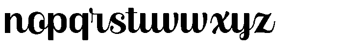 Skinno Semi Bold Font LOWERCASE
