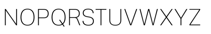 Skipton Thin Font UPPERCASE