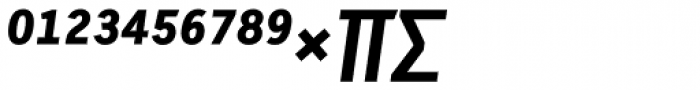 Skopex Gothic ExtraBold Italic Caps Expert Font UPPERCASE