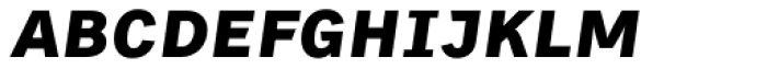 Skopex Gothic ExtraBold Italic Caps Font LOWERCASE