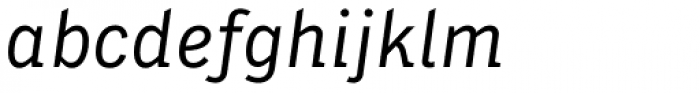 Skopex Gothic Italic Font LOWERCASE