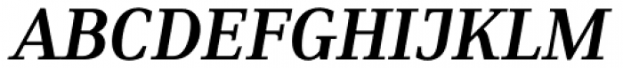 Skopex Serif Bold Italic Caps TF Font UPPERCASE