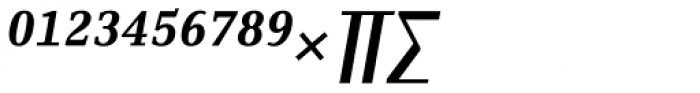 Skopex Serif Bold Italic Expert Font UPPERCASE