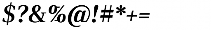 Skopex Serif Bold Italic TF Font OTHER CHARS