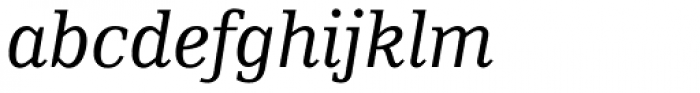 Skopex Serif Italic TF Font LOWERCASE