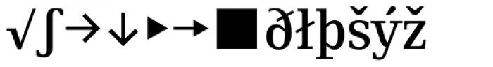 Skopex Serif Med Expert Font LOWERCASE