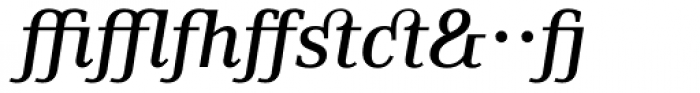 Skopex Serif Med Italic Expert Font OTHER CHARS