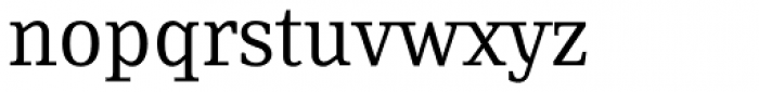 Skopex Serif Font LOWERCASE