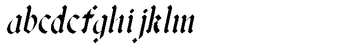 Skullines Italic FONT