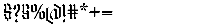 Skullines Regular Font OTHER CHARS
