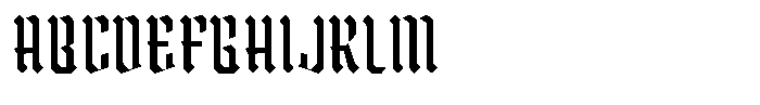 Skullines Regular Font UPPERCASE