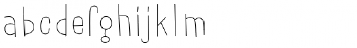 Skunkling Fill Font LOWERCASE