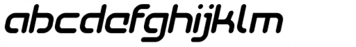 SkyWing Medium Italic Font LOWERCASE