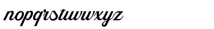 Skyblue Script Variable Medium Font LOWERCASE