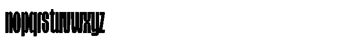 Skybold Font LOWERCASE